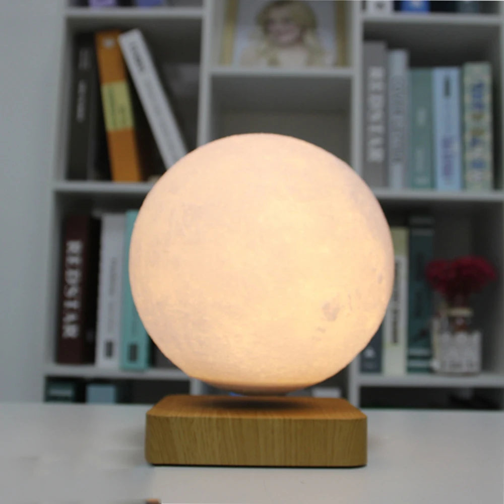 The NovaFloat™ Levitating Moon - Natural