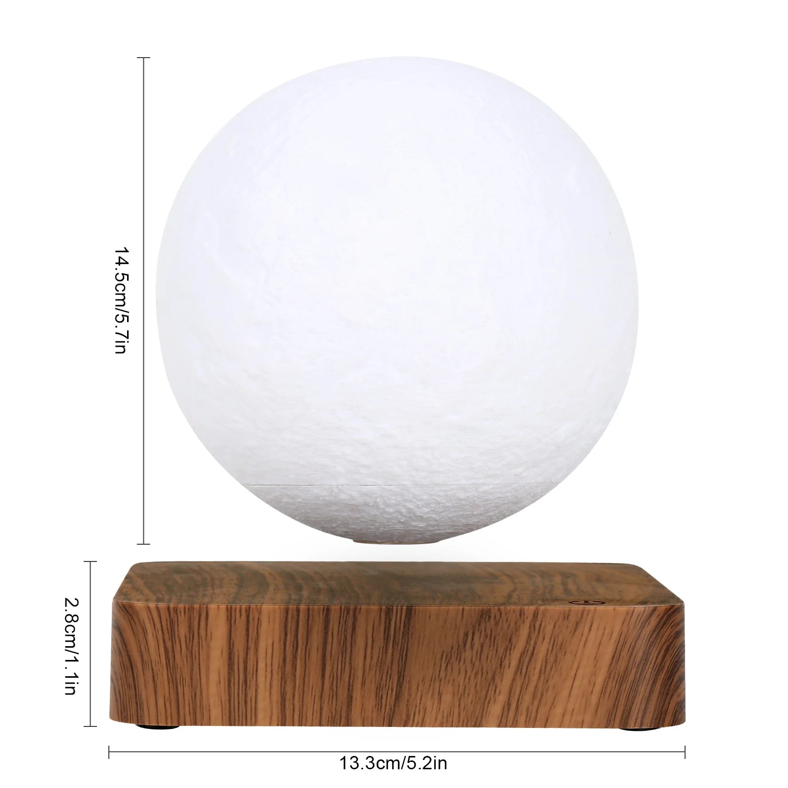 The NovaFloat™ Levitating Moon - Natural
