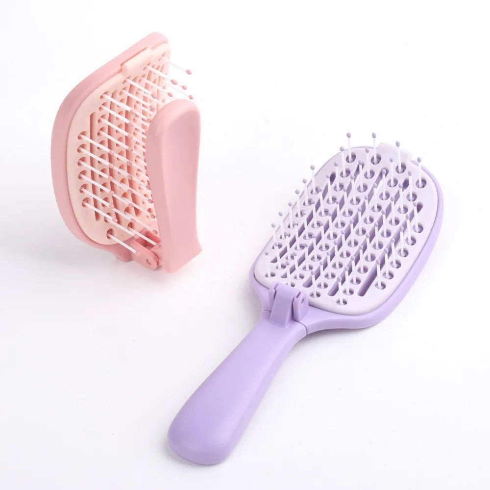 The LuxeGlide™ Self-Cleaning Brush