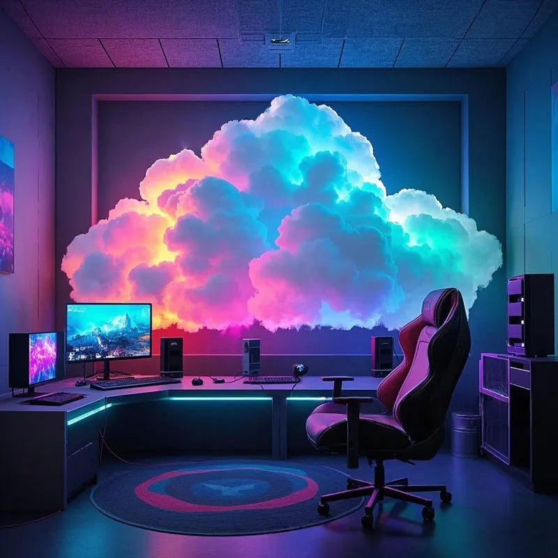 NovaGlow™ 3D Ambient Cloud LED Lamp