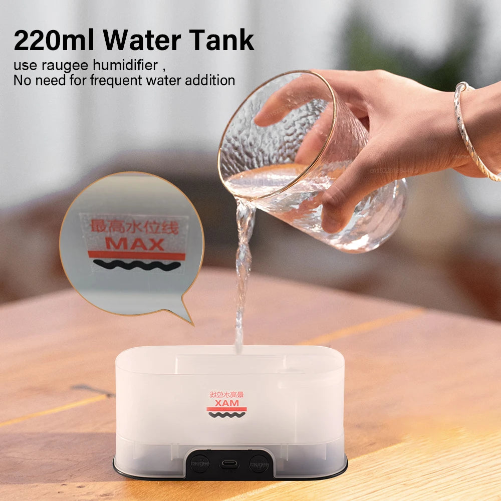 NovaGlow™ Ambient Flame Diffuser & Humidifier