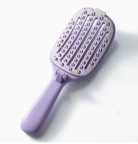 The LuxeGlide™ Self-Cleaning Brush