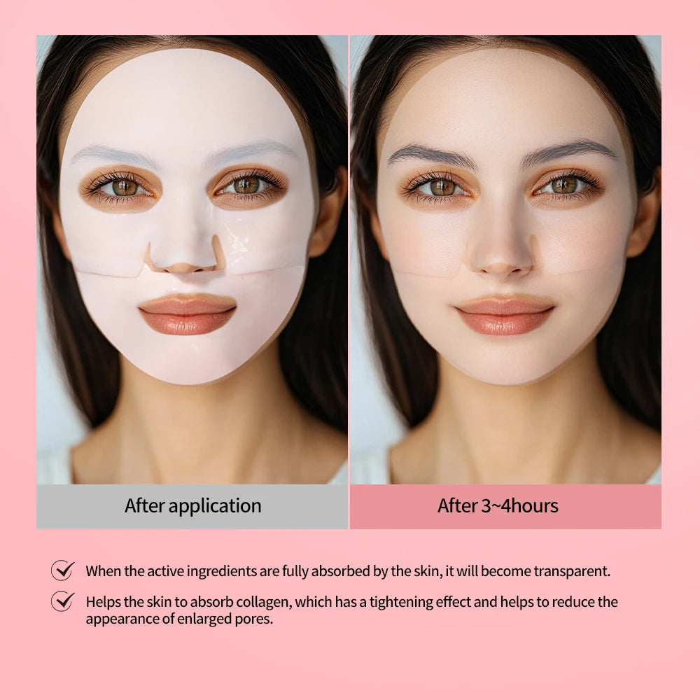 Deep Hydrating Bio-Collagen Face Mask Pack (4-Pack)