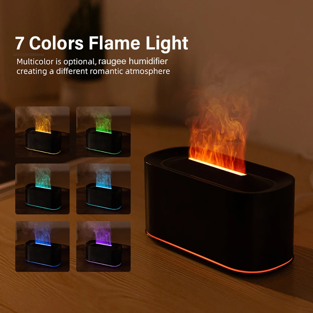 NovaGlow™ Ambient Flame Diffuser & Humidifier