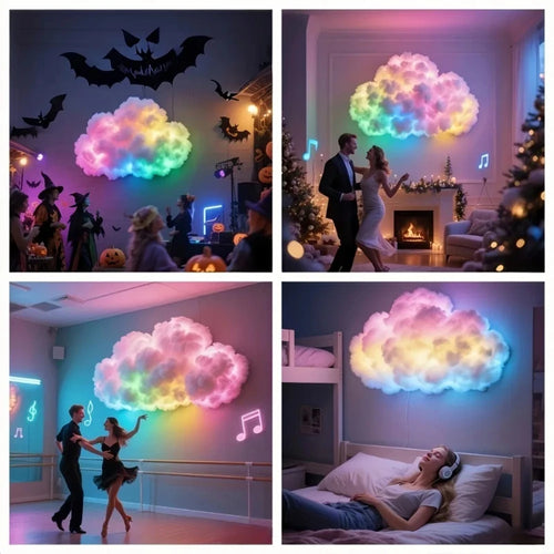 NovaGlow™ 3D Ambient Cloud LED Lamp