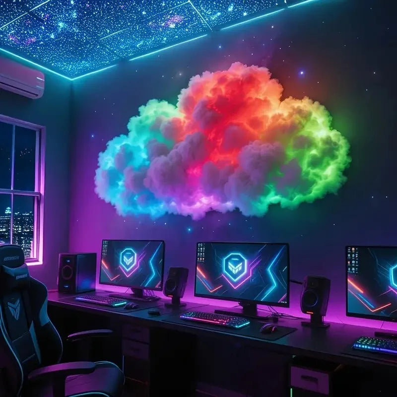 NovaGlow™ 3D Ambient Cloud LED Lamp
