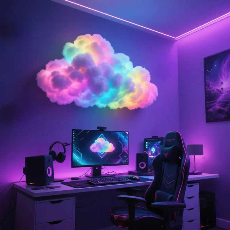 NovaGlow™ 3D Ambient Cloud LED Lamp