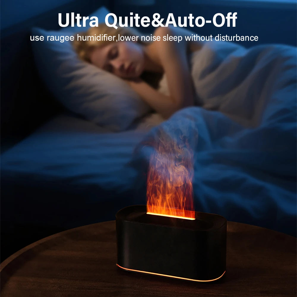 NovaGlow™ Ambient Flame Diffuser & Humidifier