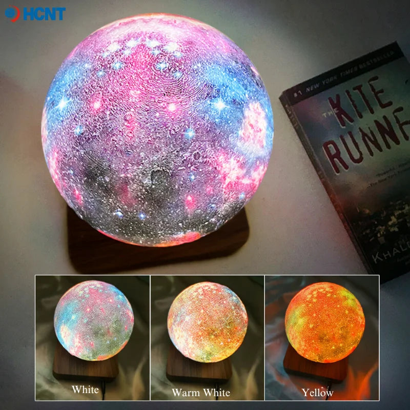 The NovaFloat™ Levitating Moon - 3 Color Modes