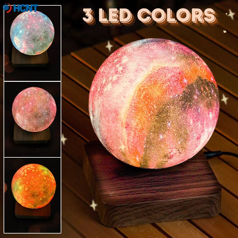 The NovaFloat™ Levitating Moon - 3 Color Modes
