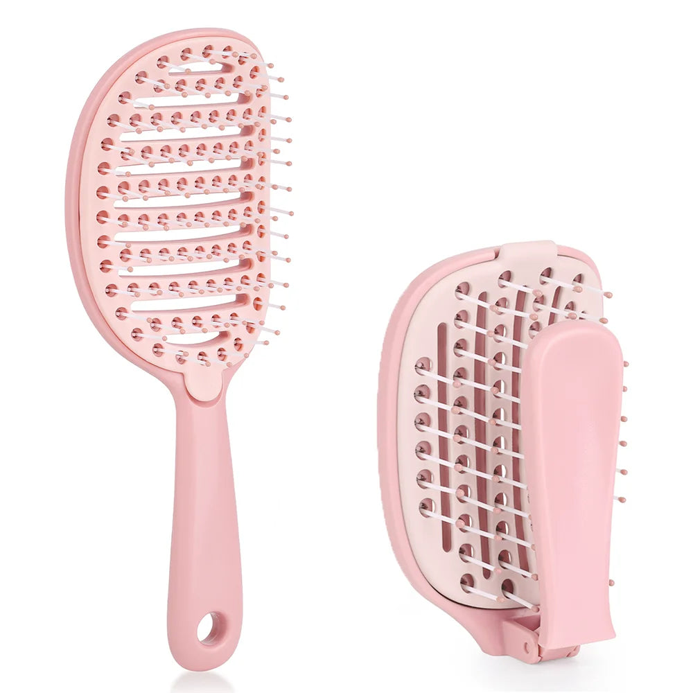 The LuxeGlide™ Self-Cleaning Brush
